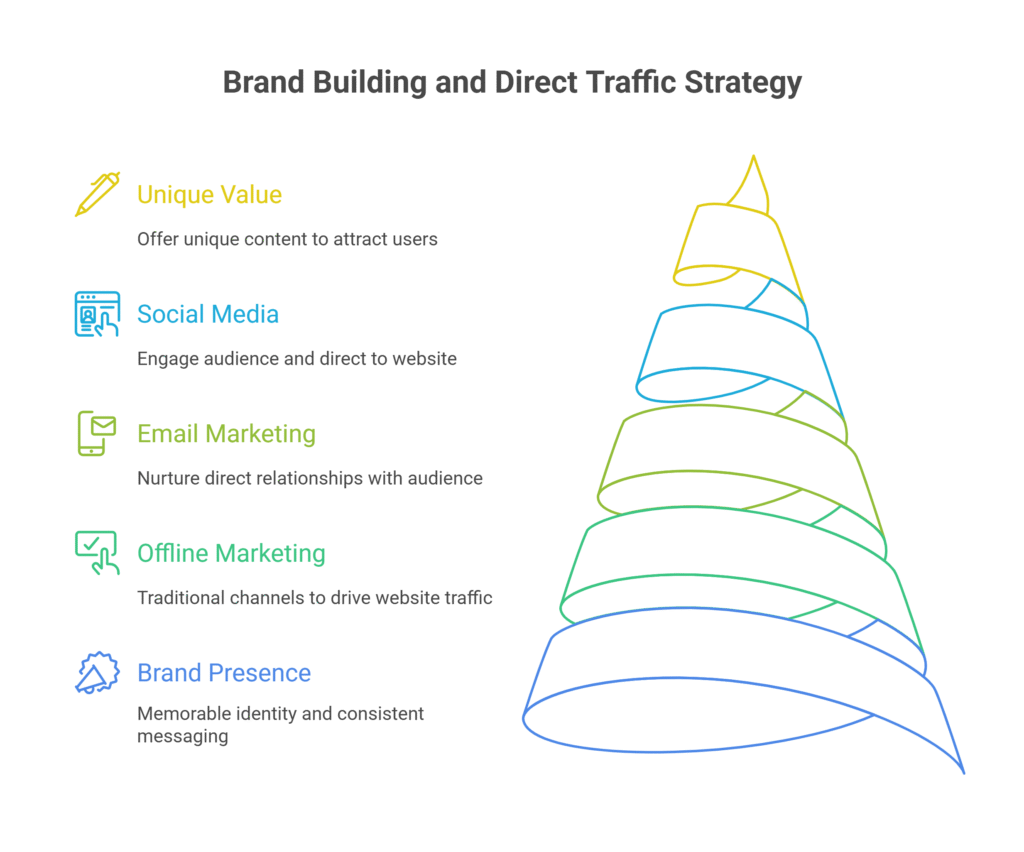 Brand Building and Direct Traffic Strategy