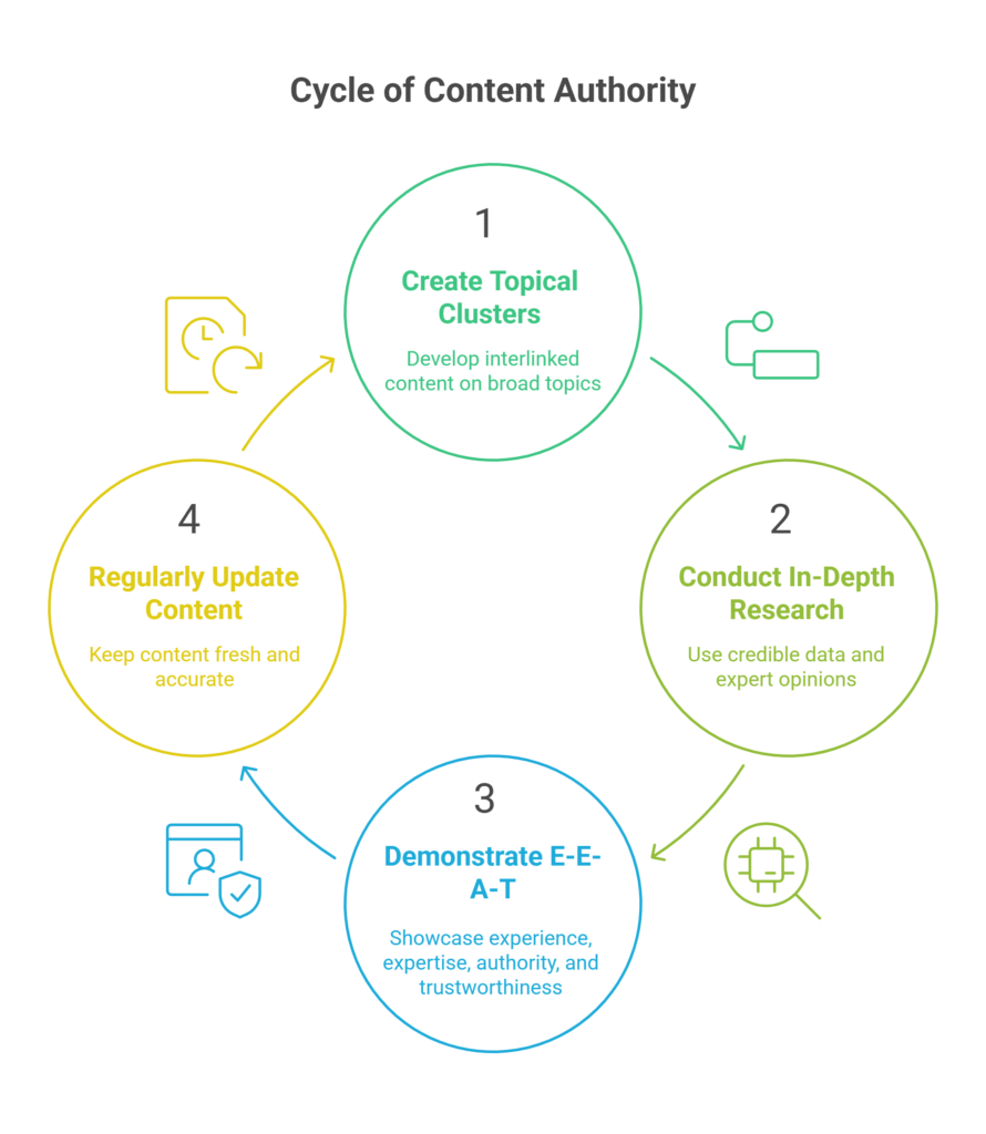 Cycle of Content Authority